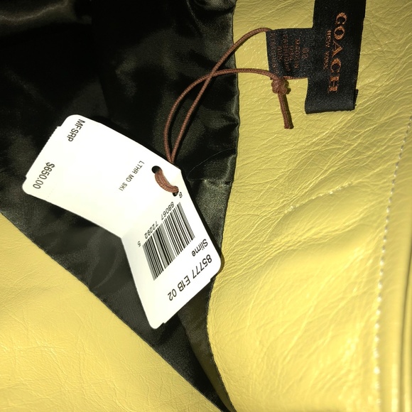 COACH RUNWAY Moto Leather Skirt - Super Cut - Picture 7 of 7